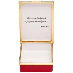 A Royal Fanfare Enamel Box | Halcyon Days