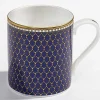 Antler Trellis Mug Midnight | Halcyon Days