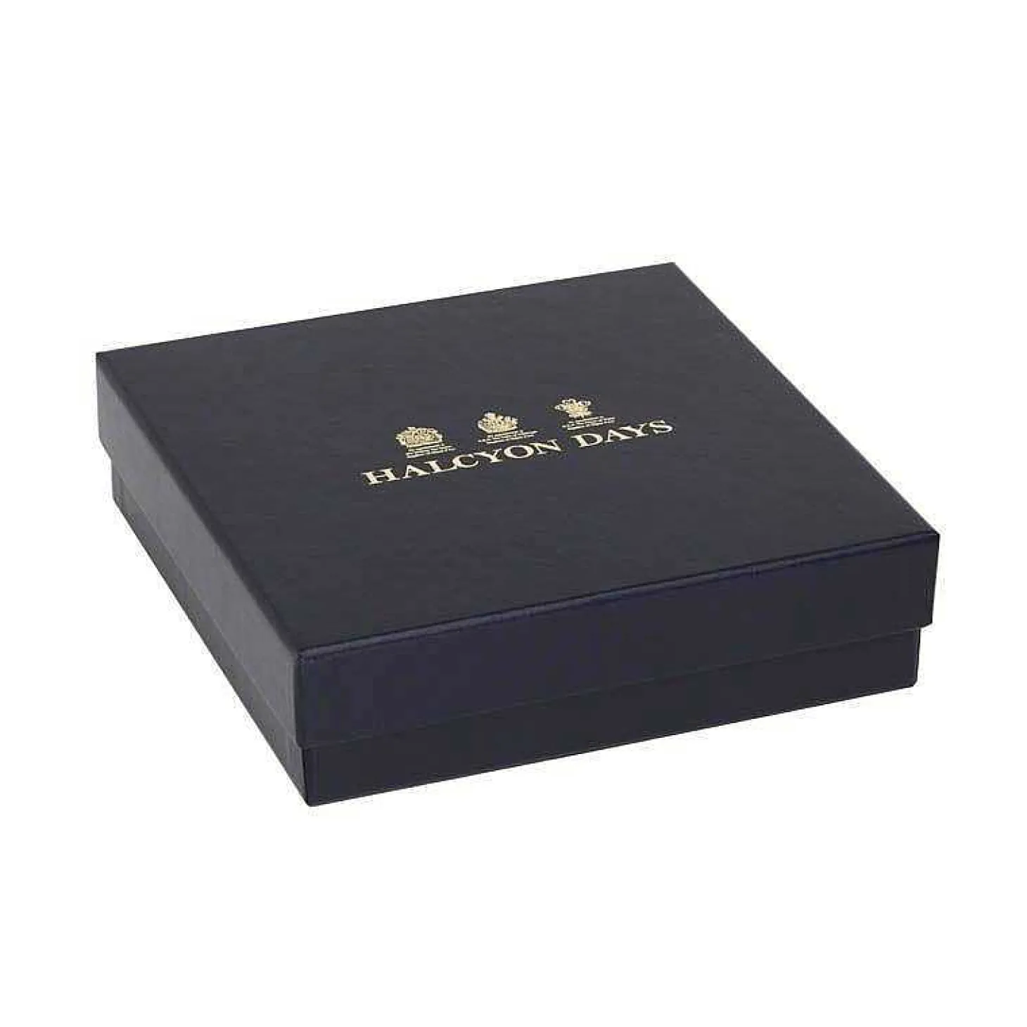 Antler Trellis Square Trinket Tray Midnight | Halcyon Days