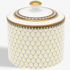 Antler Trellis Sugar Pot Ivory
