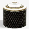 Antler Trellis Sugar Pot Black