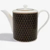 Antler Trellis Tea Pot Black