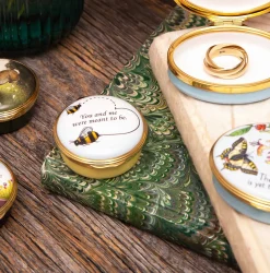 Bee Anniversary Enamel Box | Halcyon Days