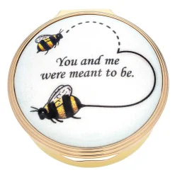 Bee Enamel Personalised Box | Halcyon Days