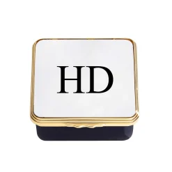 Blank Canvas Ivory & Black Gold Box