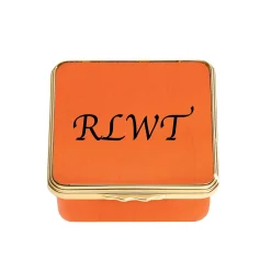 Blank Canvas Orange Gold Box