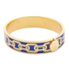 Chain Cobalt & Gold Bangle | Halcyon Days