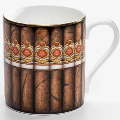 Cigars, English Fine Bone China Mug | Halcyon Days