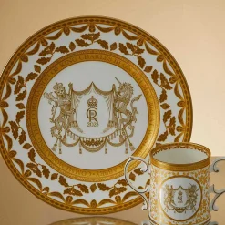 Coronation Gold 10" Presentation Plate