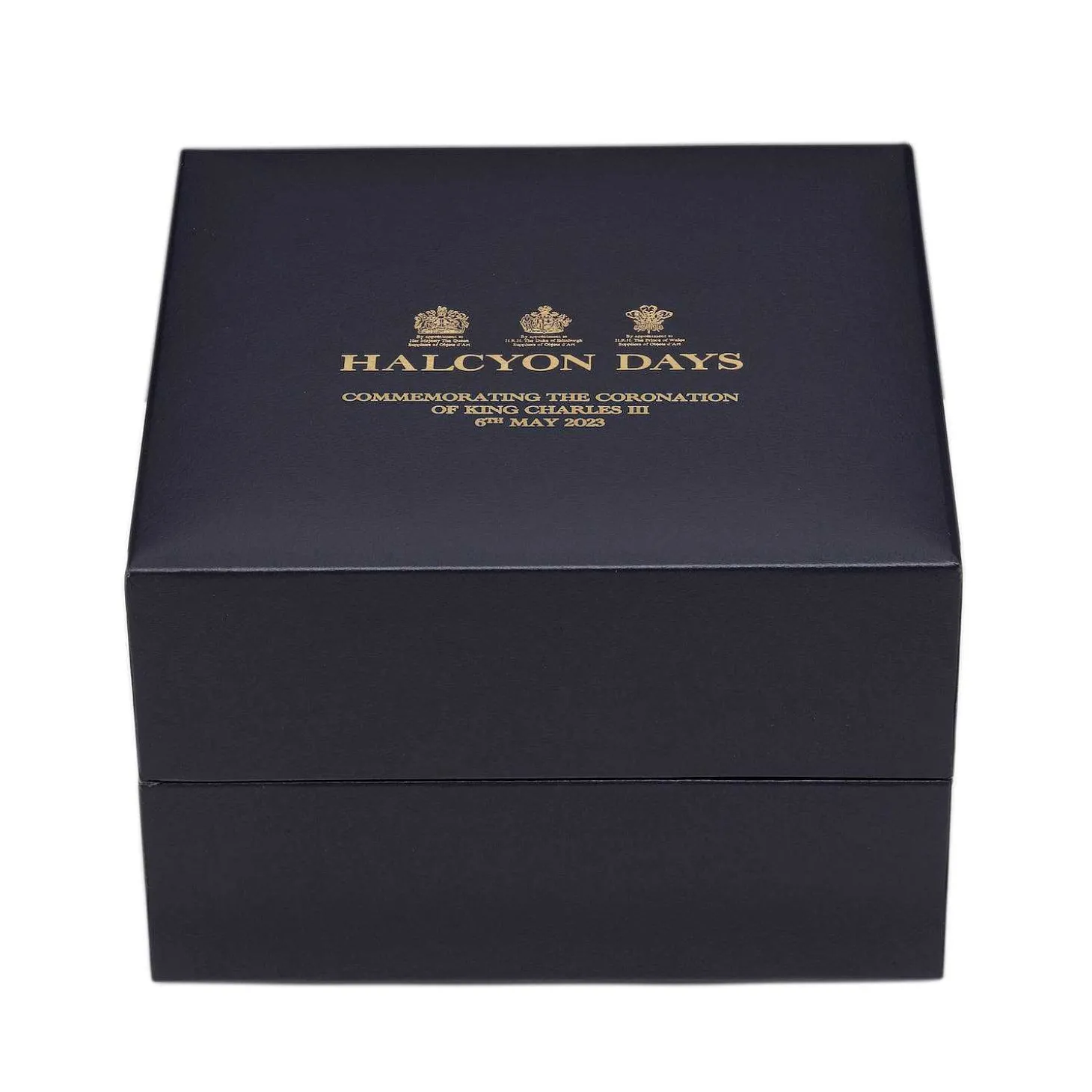 Coronation Gold Enamel Box