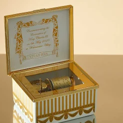 Coronation Gold Prestige Musical Box
