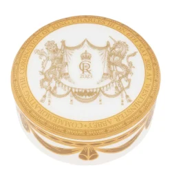 Coronation Gold Trinket Box
