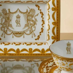 Coronation Gold Trinket Tray