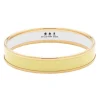 Enamel Bangle In Buttercup & Gold | Halcyon Days