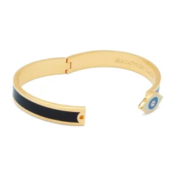 Evil Eye Midnight Blue & Gold Bangle | Halcyon Days