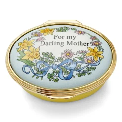 For My Darling Mother Enamel Box | Halcyon Days