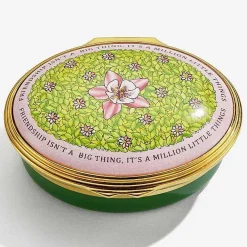 Friendship Isn'T A Big Thing Enamel Box | Halcyon Days