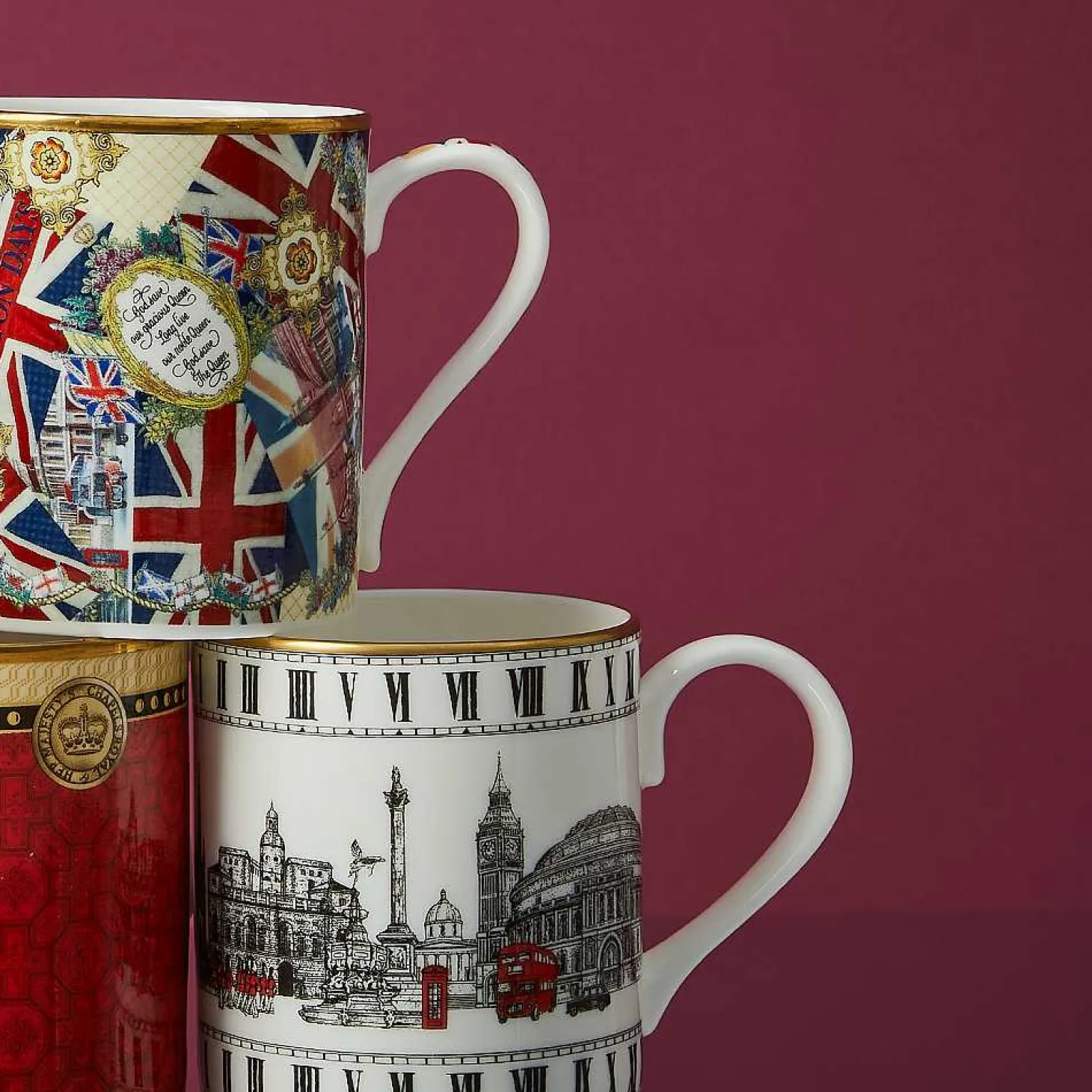 Glorious Reign Fine Bone China Mug | Halcyon Days