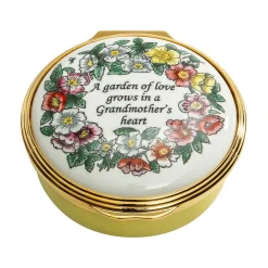 Grandmother'S Heart Enamel Box | Halcyon Days