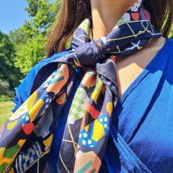 Halcyon Days Racing Silks Scarf | Halcyon Days