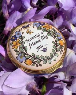Having A Friend Like You Enamel Box | Halcyon Days