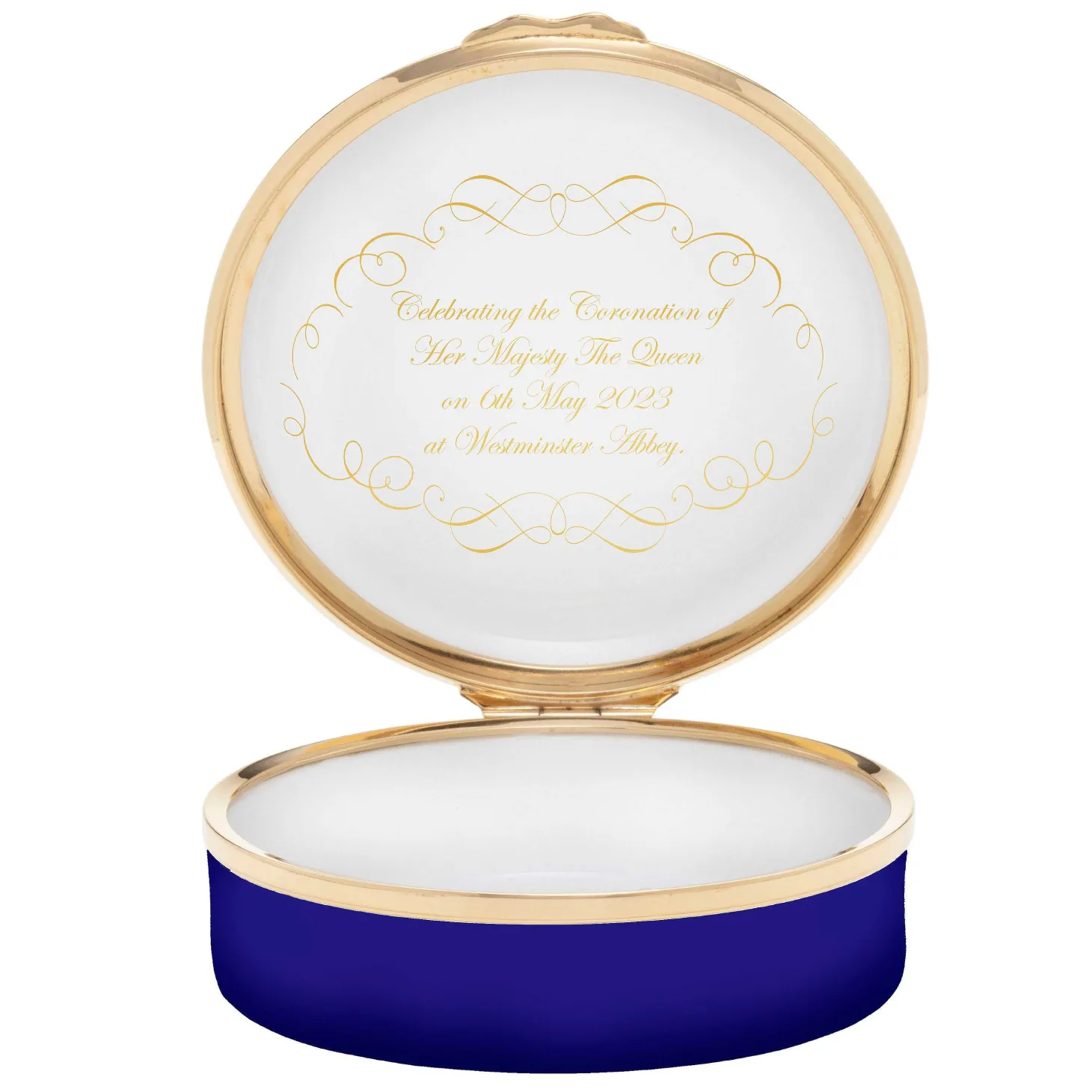 Her Majesty Queen Camilla Enamel Box