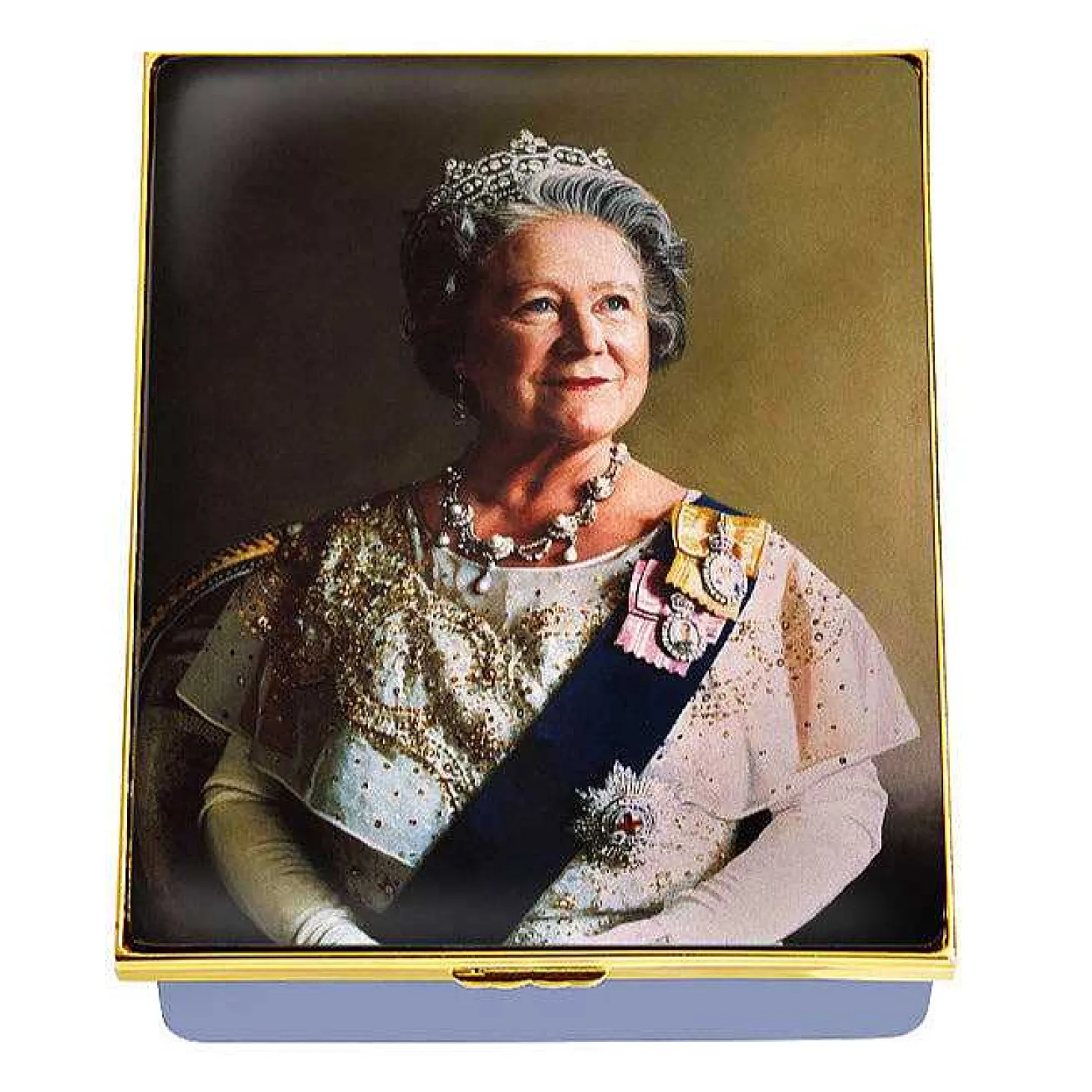 Her Majesty Queen Elizabeth, The Queen Mother Enamel Box