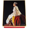 Her Majesty Queen Elizabeth Ii Enamel Box By Richard Stone