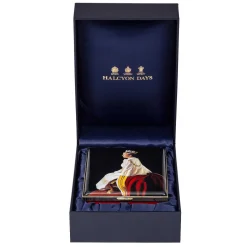 Her Majesty Queen Elizabeth Ii Enamel Box By Richard Stone