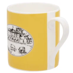 Highgrove House Yellow Fine Bone China Mug | Halcyon Days