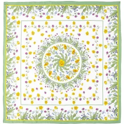 Highgrove Wildflower Border Silk Scarf | Halcyon Days