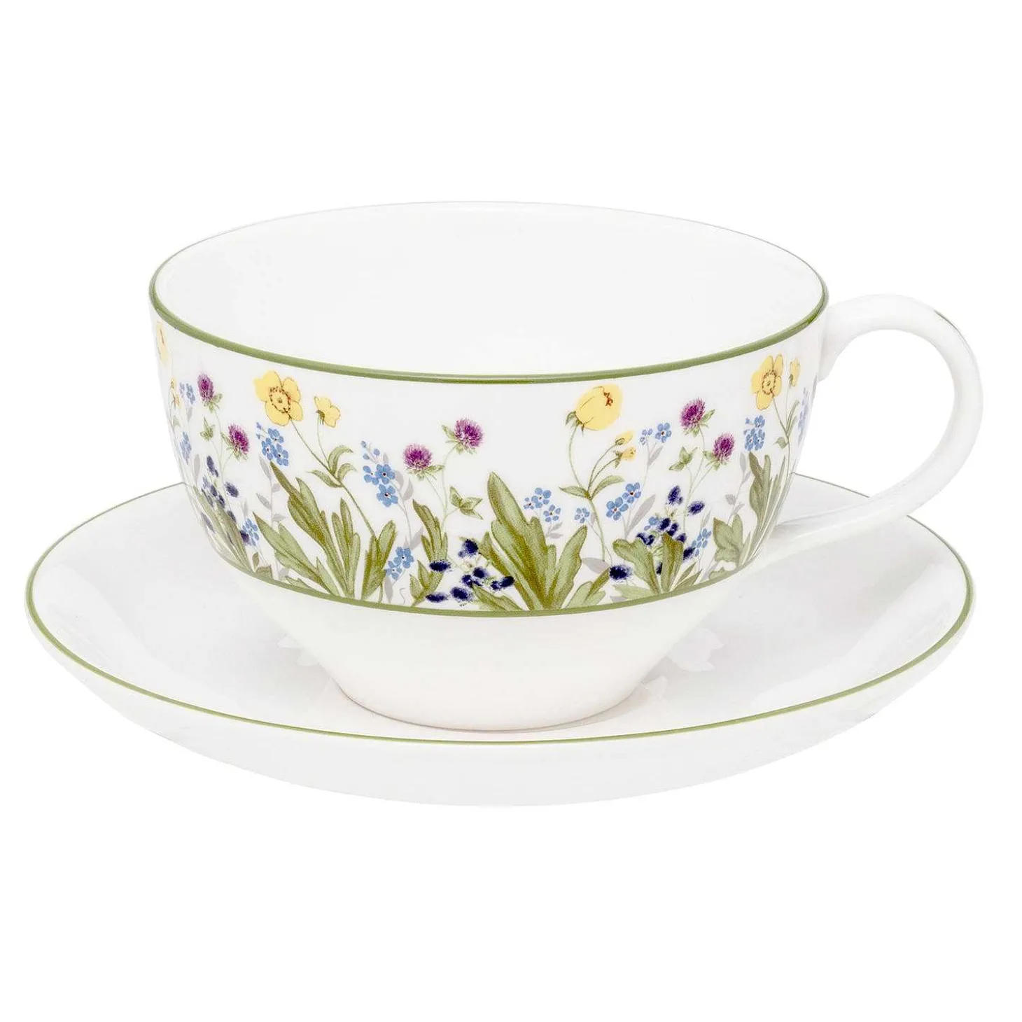 Highgrove Wildflower Breakfast Cup & Saucer
