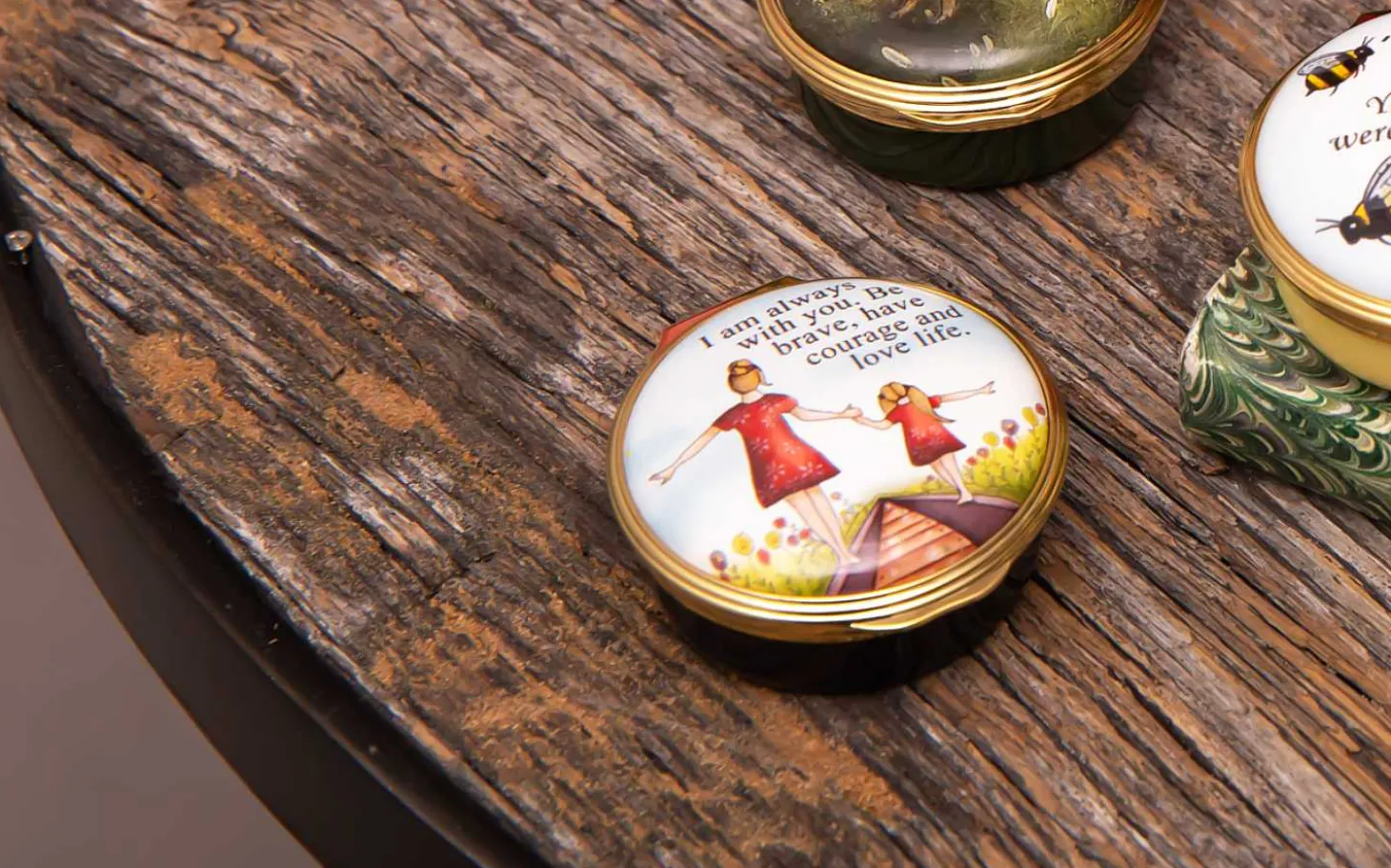I Am Always With You Enamel Box | Halcyon Days