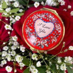 I Love You Enamel Box - Personalised