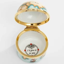 If I Had The World Enamel Box | Halcyon Days