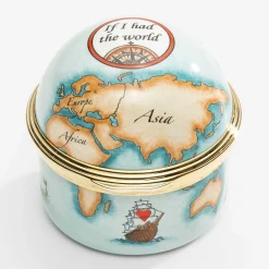 If I Had The World Enamel Box | Halcyon Days