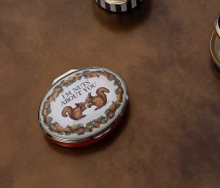 I'M Nuts About You Enamel Box | Halcyon Days