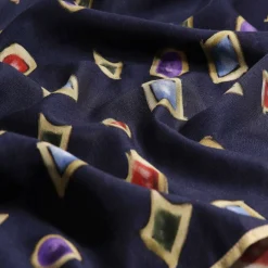 Jewels Wool Silk Scarf