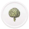Kitchen Garden Artichoke Round Birchwood Tray