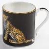 Leopard Fine Bone China Mug | Halcyon Days