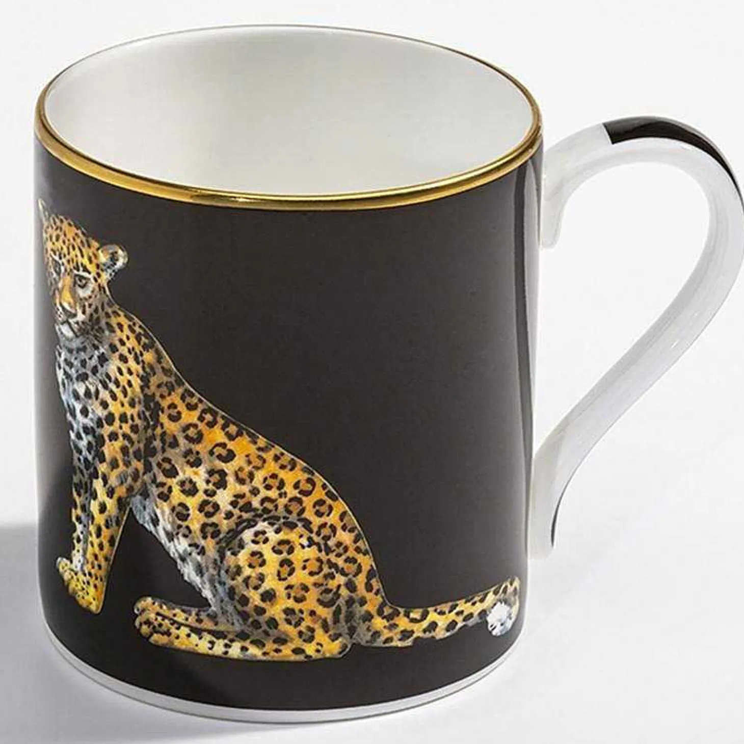 Leopard Fine Bone China Mug | Halcyon Days