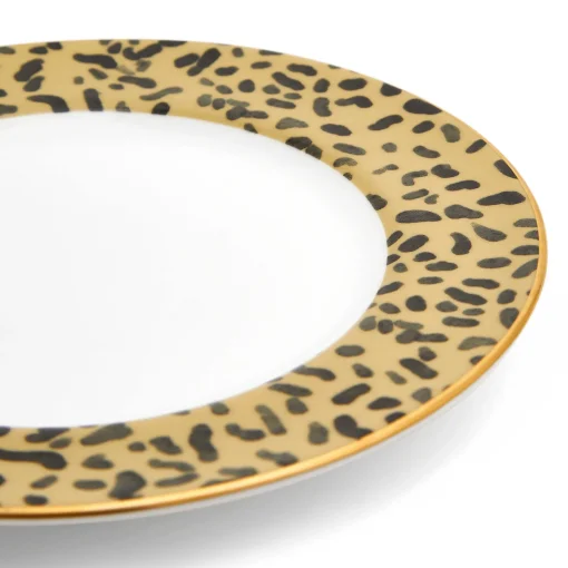 Leopard Print 8" Plate