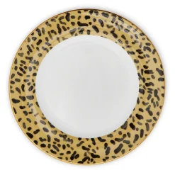 Leopard Print 8" Plate