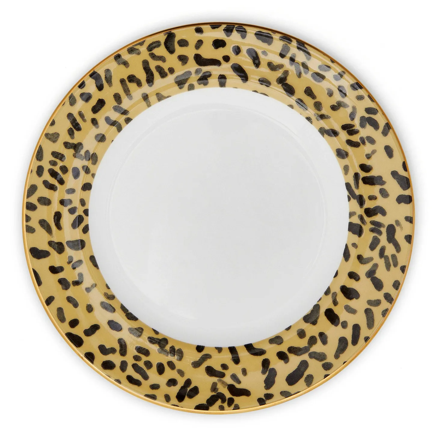 Leopard Print 8" Plate
