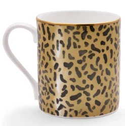 Leopard Print, English Fine Bone China Mug | Halcyon Days