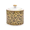 Leopard Print Sugar Bowl