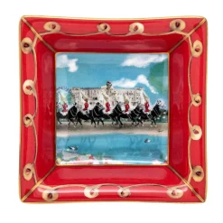 Life Guards On Parade Square Trinket Tray