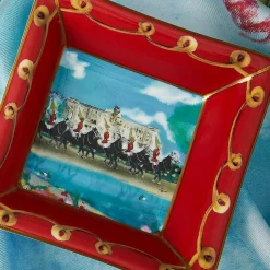 Life Guards On Parade Square Trinket Tray