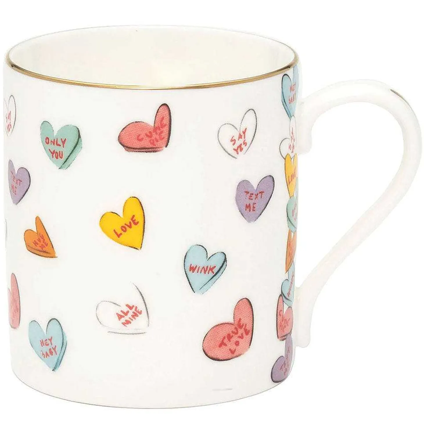 Love You English Fine Bone China Mug | Halcyon Days