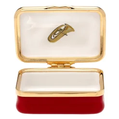 Marching Down The Mall Enamel Box